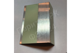 Алюминиевый профиль-ступень 50мм*28мм с износостойкой фотолюминесцентной лентой (ГОСТ) с изображением Алюминиевый профиль-ступень 50мм*28мм с износостойкой фотолюминесцентной лентой (ГОСТ) с изображением