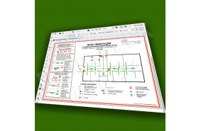 Разработка макета плана эвакуации А2 (600x400мм) Разработка макета плана эвакуации А2 (600x400мм)