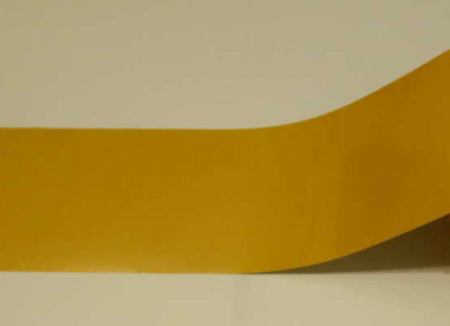 Желтая полоса для такси светоотражающая по ГОСТ шириной 15 см в п.м.