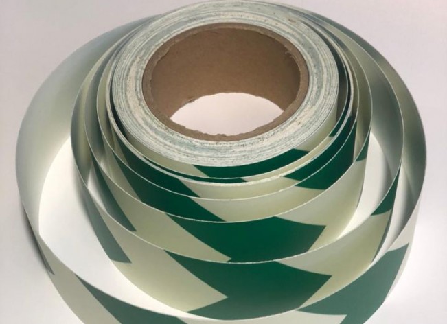 Светонакопительная лента ГОСТ шириной 90 мм с рисунком